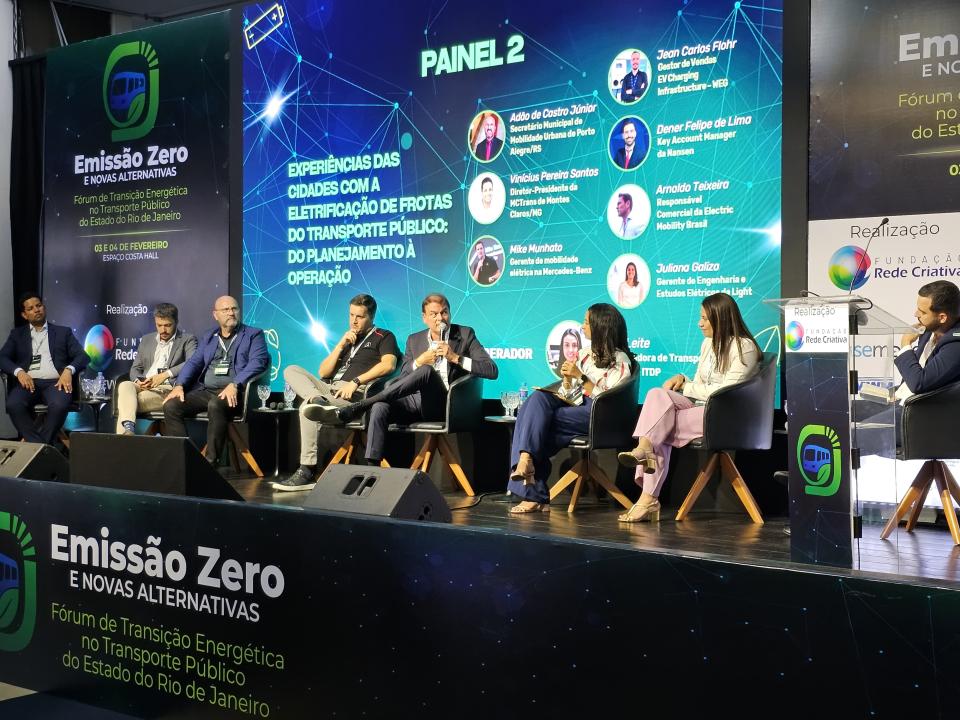 Fórum de Transição Energética no Transporte Público: primeiro dia apresenta avanços nacionais e debate infraestrutura operacional